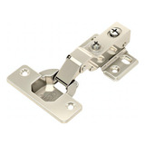 Kit 2 Dobradiça Amortecedor Armário Móveis 35mm Slow Curva