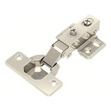 Kit 2 Dobradiça Amortecedor Armário Móveis 35mm Slow Reta