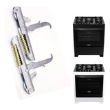 Kit 2 Dobradiças Mola Porta Forno Fogão Dako Supreme Orig