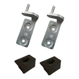 Kit 2 Dobradiças Porta 2 Travas Forno Mueller Sonetto G3