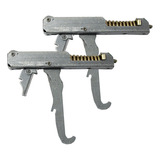 Kit 2 Dobradiças Porta Forno Fogão Utop Glass 100 Original