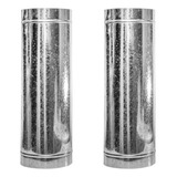 Kit 2 Dutos Galvanizado 200mm P Churrasqueira E Chaminé