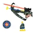 Kit 2 Em 1 Arco Besta Crossbow Camuflado Alvo Mira Flecha