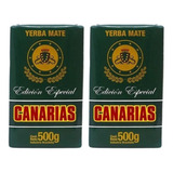 Kit 2 Ervas Mate Uruguaio Edição Especial 500 Gr Canarias
