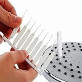 Kit 2 Escova Espiral Limpeza Fogão Chuveiros Poros E Furos