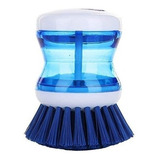 Kit 2 Escovas Lava Louça Com Dispenser De Detergente
