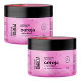 Kit 2 Esfoliantes Creme Cereja Corporal Facial Labotrat