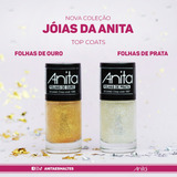 Kit 2 Esmaltes Coleção Joias Da Anita Top Coats