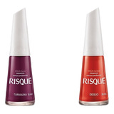 Kit 2 Esmaltes Risque