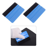 Kit 2 Espátula Insulfilm Envelopamento Vinil Cartão Feltro