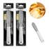 Kit 2 Espátulas Faca 2 Em 1 Com Serra P  Pão Manteiga Patê