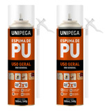 Kit 2 Espuma Expansiva Pu 500ml Uso Geral Universal Janelas