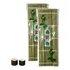 Kit 2 Esteiras Sudare Bambu Enrolar Nori Sushi Hot Roll
