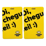 Kit 2 Etiquetas Tag De Mala Bagagem Mercado Livre Oi Cheguei