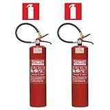 Kit 2 Extintores 6kg Abc   Validade 5 Anos Incluso Suporte De Parede E Sinalização