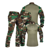 Kit 2 Fardas Militar Camisa Combat