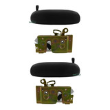 Kit 2 Fechadura 2 Maçaneta Porta Courier Dianteira Mecanica