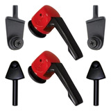 Kit 2 Fecho 4 Suporte Quebra Vento Mb 710 1620 1634 1938