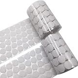 Kit 2 Fecho De Contato Autocolante Bolinha 1 5cm 100pares Premium Cor Branco