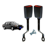 Kit 2 Fecho Trava Cinto Segurança Dianteiro Fêmea Vw Santana