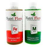 Kit 2 Fertilizantes Ferro Fe2 Micro nutrientes 500ml Cada