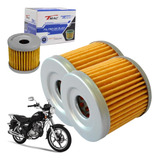Kit 2 Filtro De Óleo Suzuki Yes Burgman Intruder Gsr 125 150