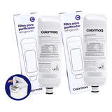 Kit 2 Filtro Refil Purificador De Agua Eletronico Colormaq
