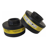 Kit 2 Filtros Químico Cmc 1 Vapores Orgânicos E Gases Ácidos