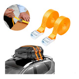 Kit 2 Fita Rack Carga Reforçada Amarração De Caiaques E Moto