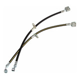 Kit 2 Flexível Freio Honda Fit Dianteiro 2003 2009