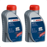 Kit 2 Fluído Freio Reservatório Bosch Dot 4 500ml Original