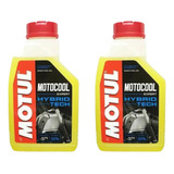 Kit 2 Fluido Radiador Aditivo Motul Motocool Expert Moto
