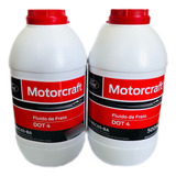 Kit 2 Fluidos De Freio Dot 4 Original Motorcraft 500 Ml 