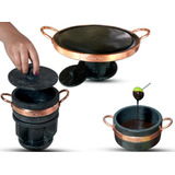 Kit 2 Fondue 1 Carne 1 Queijo 500 Ml E 31 Cm Panela 500 Ml