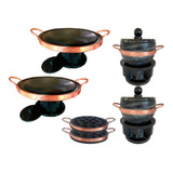 Kit 2 Fondue 37cm 2 Fondue De Pedra Sabão 1 5 L 2 Provolera
