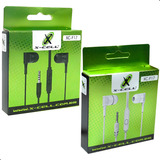 Kit 2 Fone De Ouvido Estéreo P2 3 5mm Com Fio Microfone 1 2m