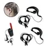 Kit 2 Fones Microfone Rádio Comunicador Talk About Motorola