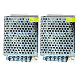 Kit 2 Fonte Chaveada 10a 12v 120w Colmeia Bivolt Cftv Camera