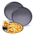 Kit 2 Forma De Pizza Assadeira Antiaderente Grande 36cm 