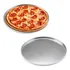 Kit 2 Forma Pizza Assadeira Alumínio 35 Centímetros