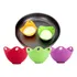 Kit 2 Formas De Silicone Para Ovos Poche Livre Bpa