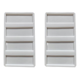Kit 2 Formas Gesso Cimento Placa 3d Tijolinhos Liso 3d