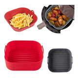 Kit 2 Formas P Air Fryer Silicone Reutilizavel Protetor