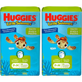 Kit 2 Fraldas Piscina Praia Huggies