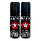 Kit 2 Frasco Spray Para Defesa Pessoal Mulher 60ml Nato