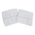 Kit 2 Fronhas King Percal  400 Fios 90x50cm Toque Seda