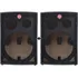 Kit 2 Gabinetes Para Som Profissional Falante 15 P 3 Vias