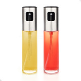 Kit 2 Galheteiro Spray Inox Azeite Vinagre