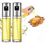 Kit 2 Galheteiro Spray Inox Azeite Vinagre
