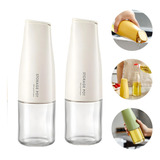 Kit 2 Galheteiro Vidro Porta Azeite Vinagre Dosador Cozinha